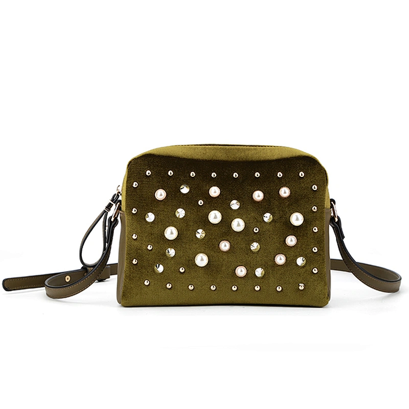 7450# 2019 Paparazzi wholesale newly fashion unique velvet original design custom ladies shoulder bag latest crossbody bag women
