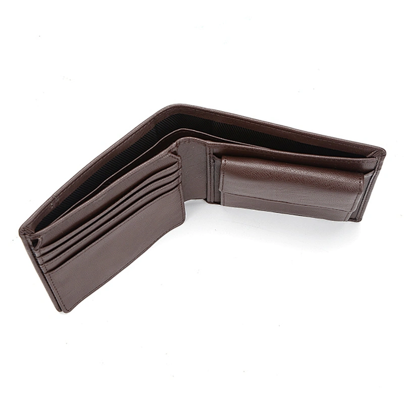 5725 Retro designer 100% genuine leather wallets for young man