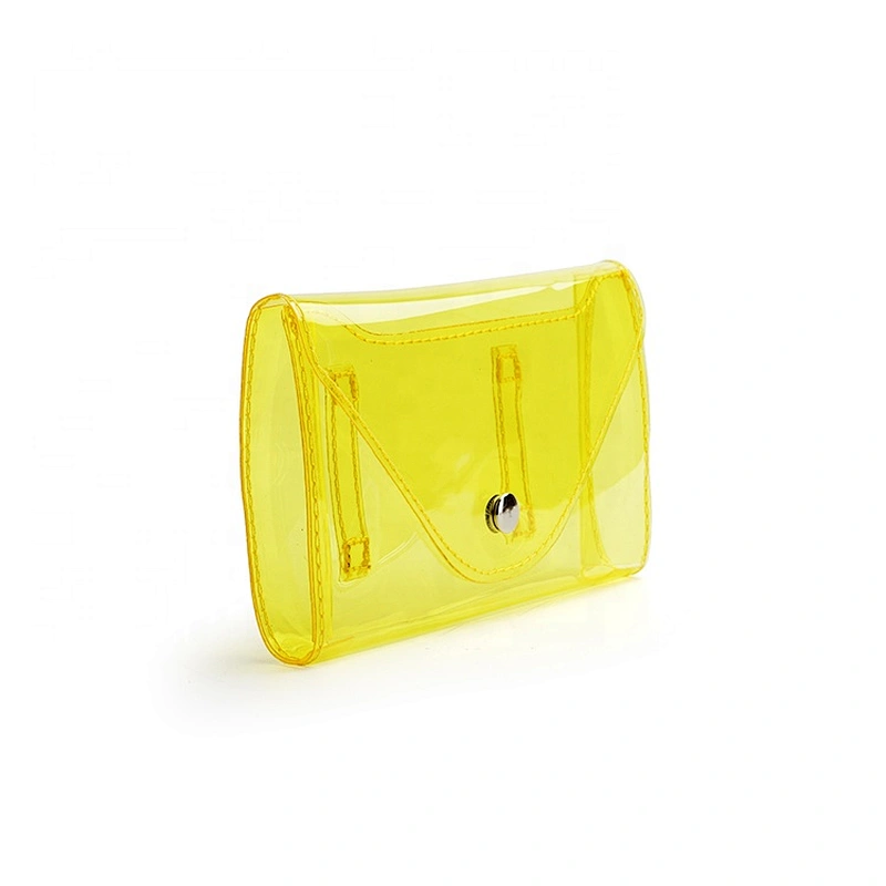 #8988 2019 Trend fashion Silica Gel clear lady waist wallet