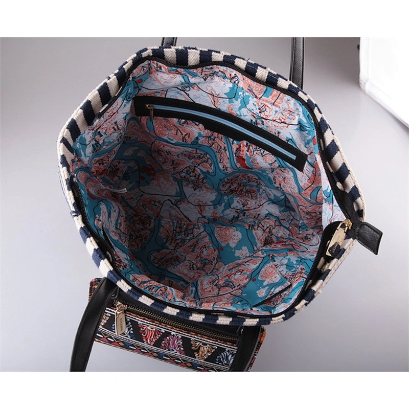 3509 Fashion designer bags ladies canvas cotton tote carteras de mujer