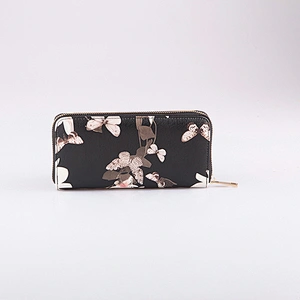 4531 Paparazzi 2018 Hot Selling Saffiano PU Ladies Flora Printing Wallet