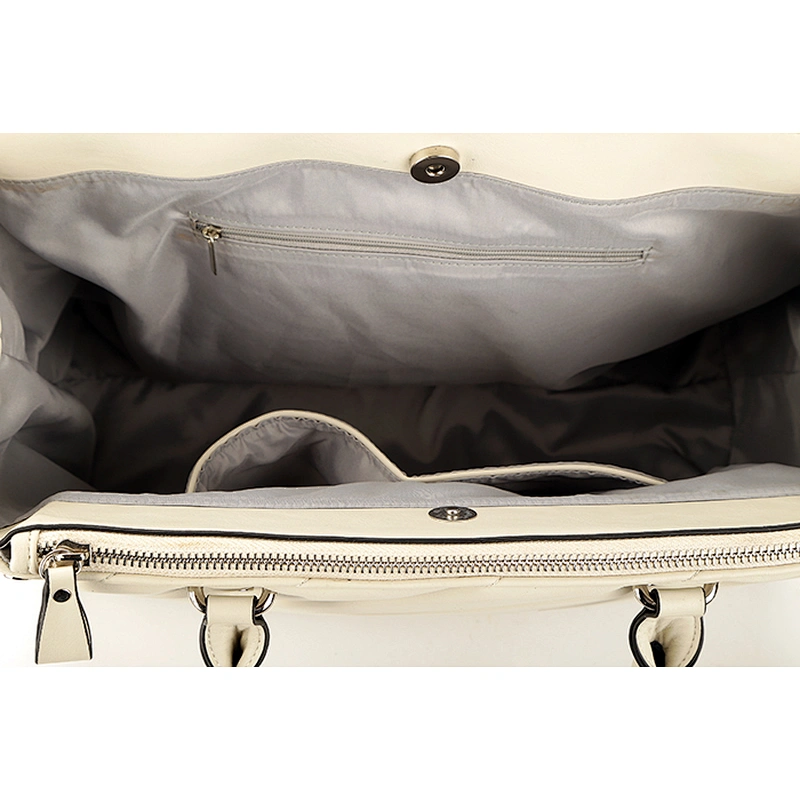 7874 innovative soft PU tote lady handbag 2017 hot selling