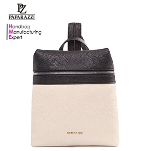 4737-2018 girls fashion hot sale grained PU backpacks guangzhou factory