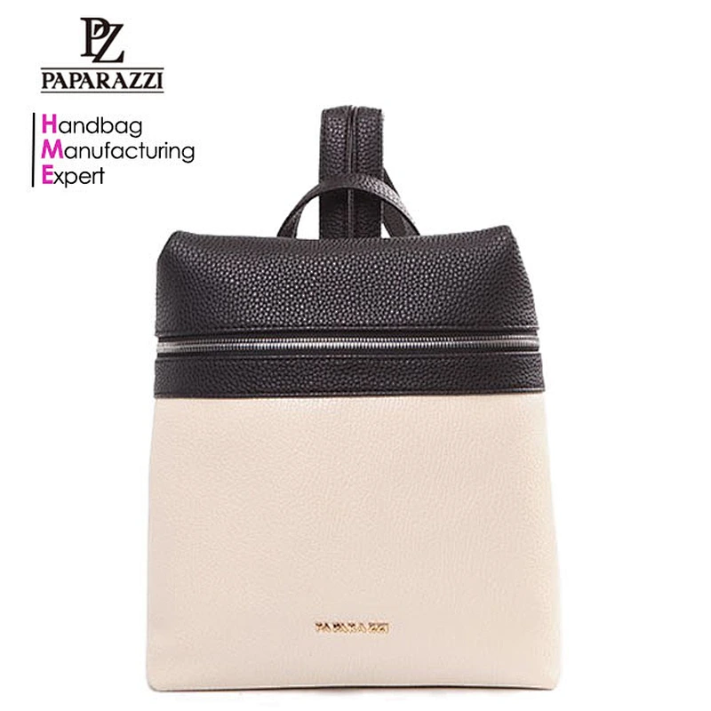 4737-2018 girls fashion hot sale grained PU backpacks guangzhou factory