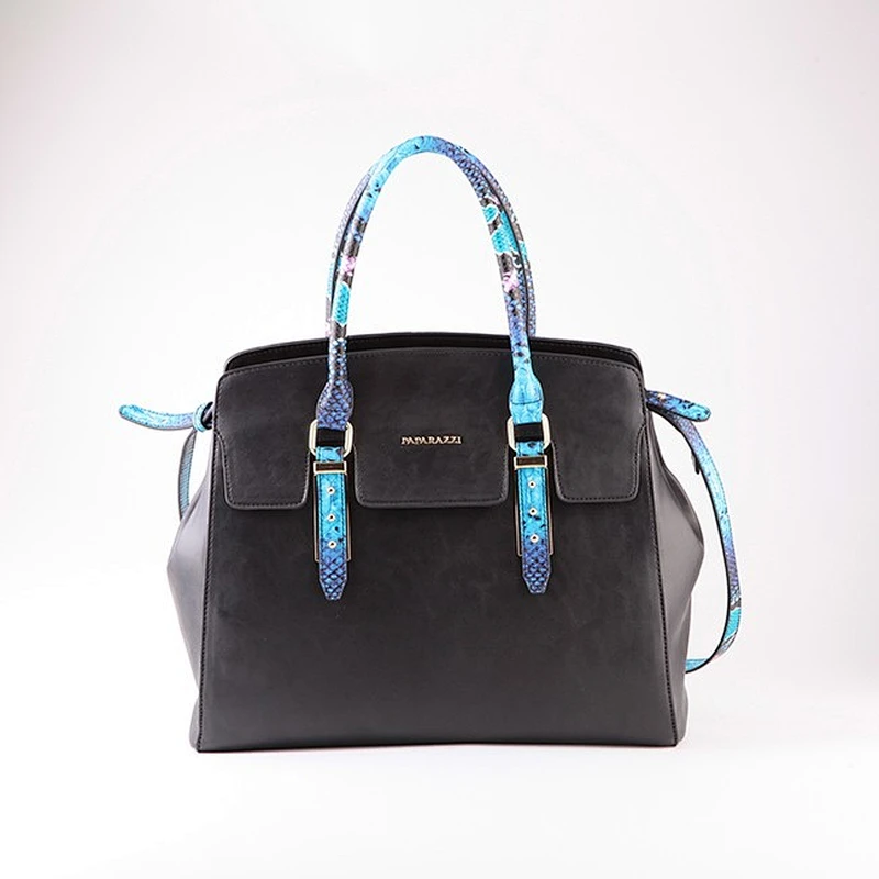 5126 Fashion latest large designer handbags and purses in black