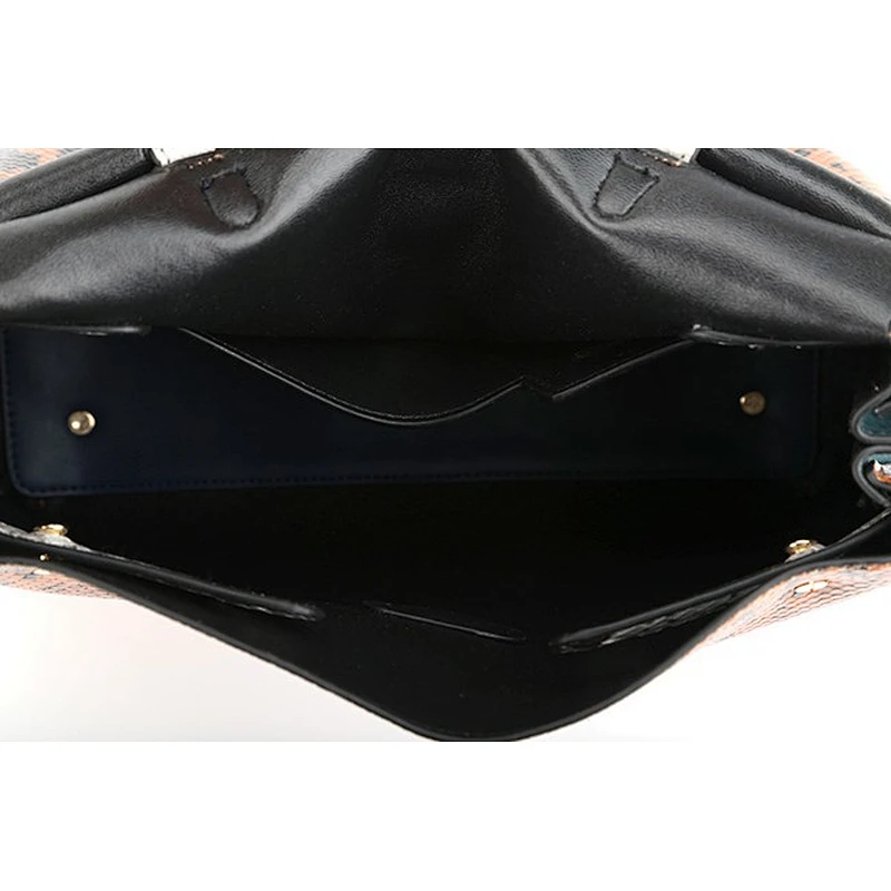 6539- Latest wholesale factory Italian snake skin woman handbag fashion