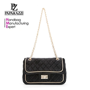 8551 Rhombus embroidery popular style woman handbag for 2018 summer cross body bag from Guangzhou factory