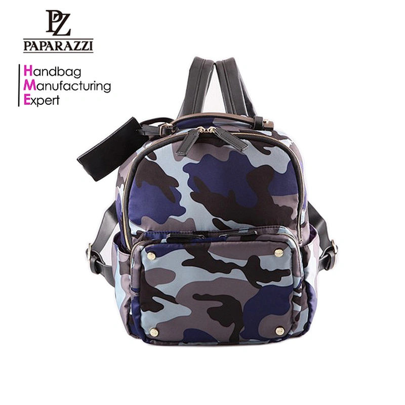 4866 Paparazzi OEM ODM manufacturer latest hot sale Camouflage canvas rucksack