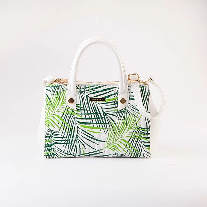 5862 Paparazzi China manufacturer trendy digital printing woman pu leather tote bag