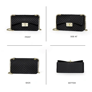6941 2019 Wholesale Hot Sale Fashion Mini Women Shoulder Bag Custom Single Strap Lady PVC Leather Small Chain Crossbody Bag