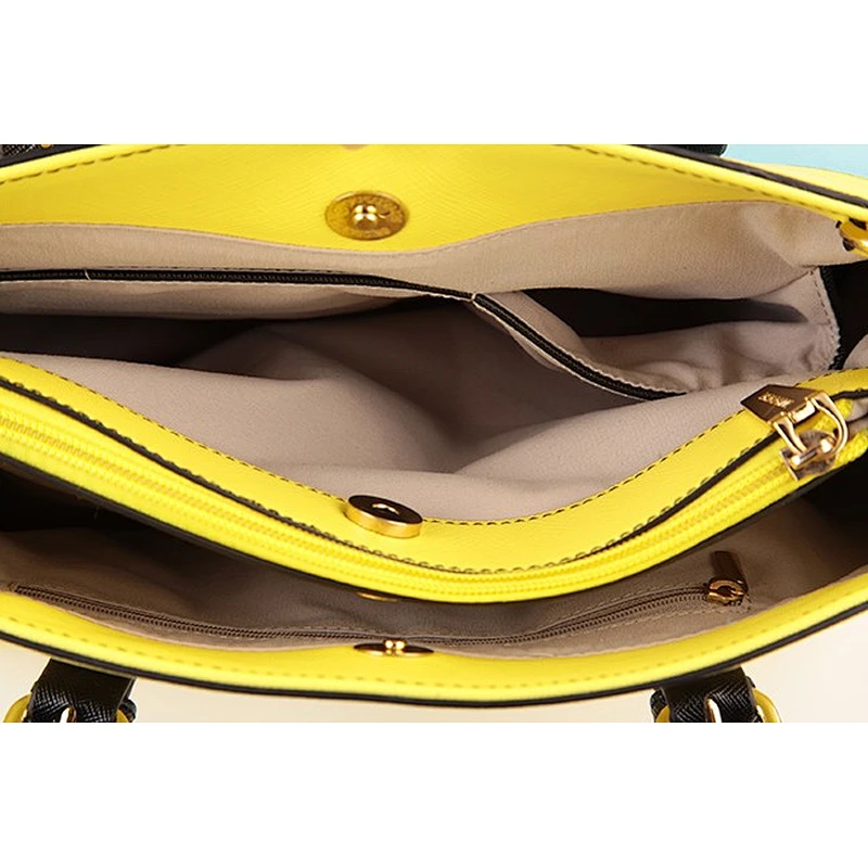 5833 P&S Union Group manufacturer since 1992 summer new collection color contrast lady fashion handbag 2018