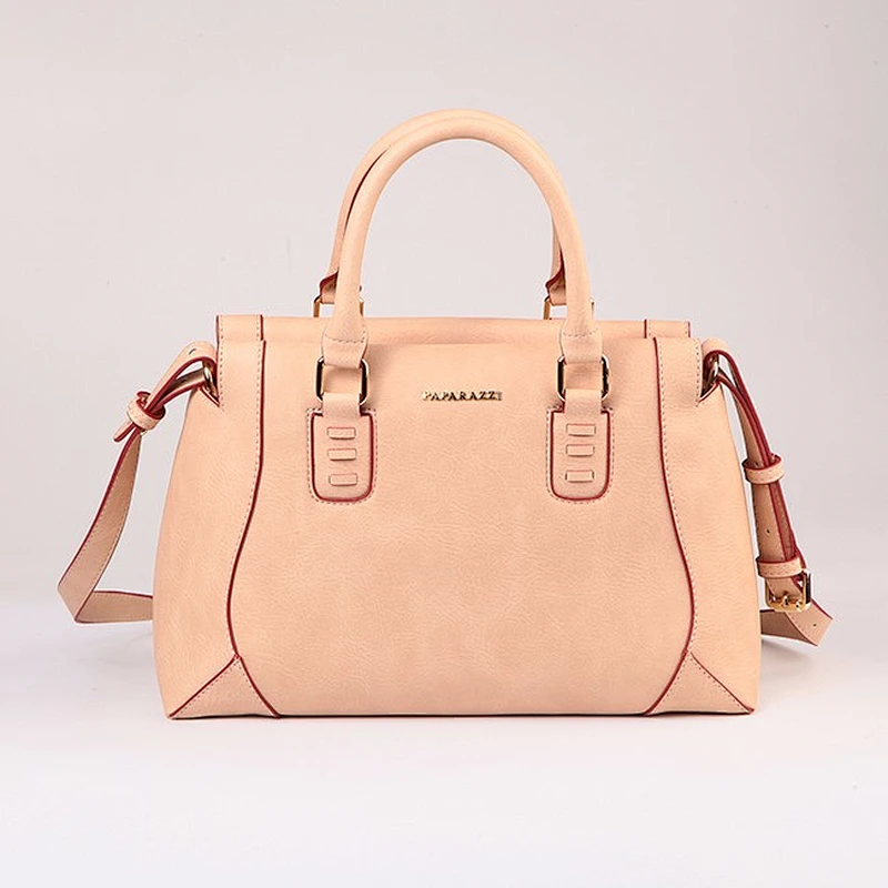 5218 Designer custom branded shoulder bag fashion satchel for ladies