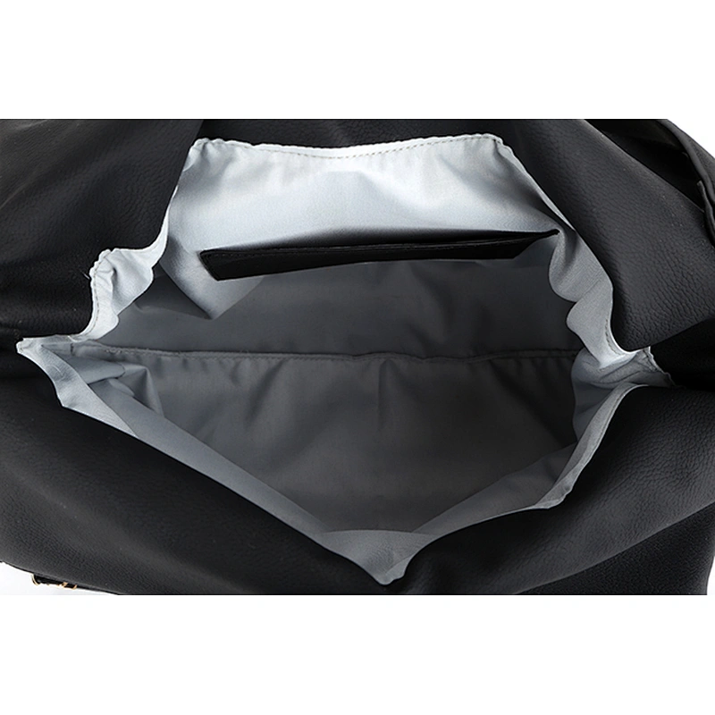 7449-Acrylic collection studs two compartments new PU material hobo bags