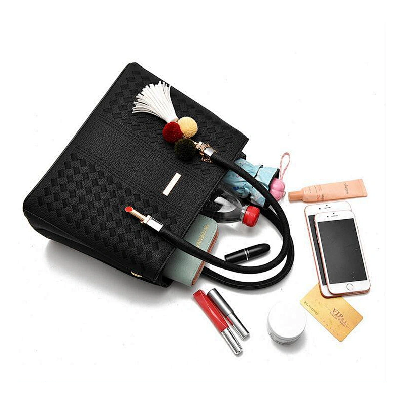 #ZB023 Free Tariff Myanmar factory OEM ODM Europe Elegance simple casual ladies shopper tote bag pu leather handbag for women
