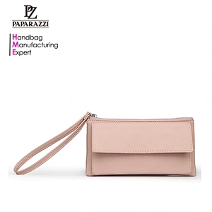 7038-Best selling customized natural color wrist flap clutches 2018 China manufacturer