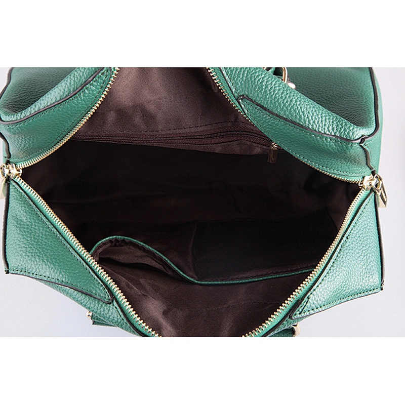 4025-Top sale unique shape original design high quality custom leather women handbag