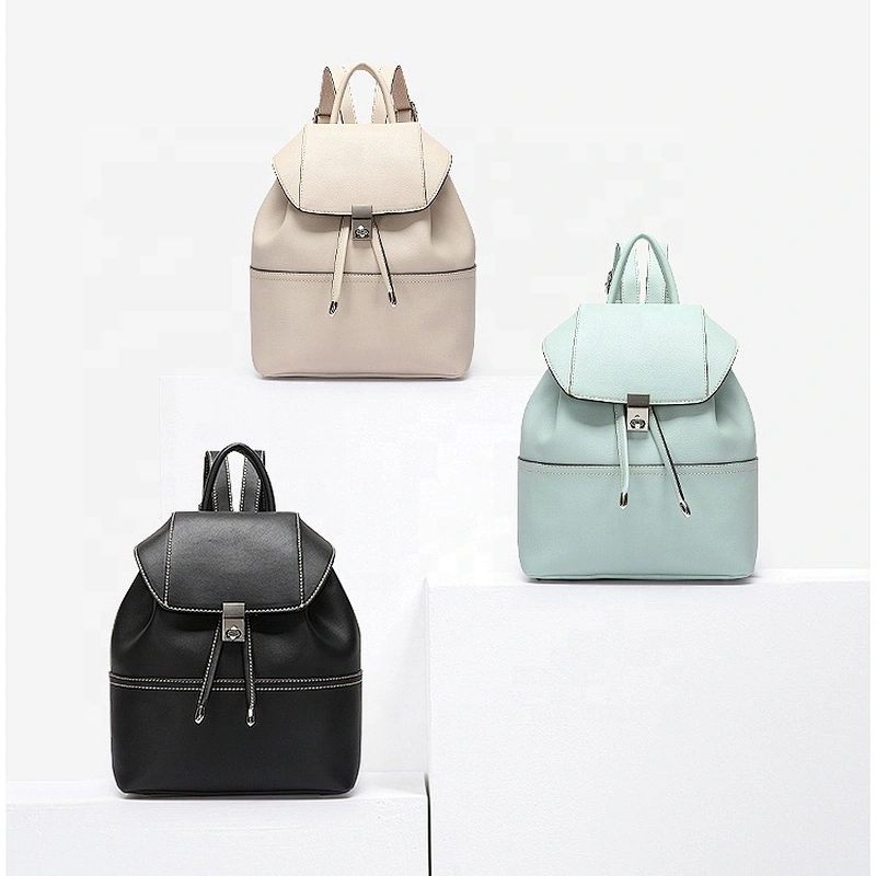 #ZB003 Tax Free Myanmar made mochilas hot sale latest fashion design custom waterproof women backpack faux leather backpack bag