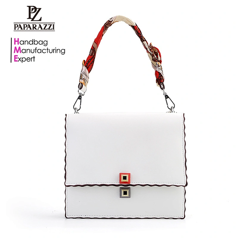 7427 New arrival international brand woman leather handbags wholesale PU lady shoulder bag