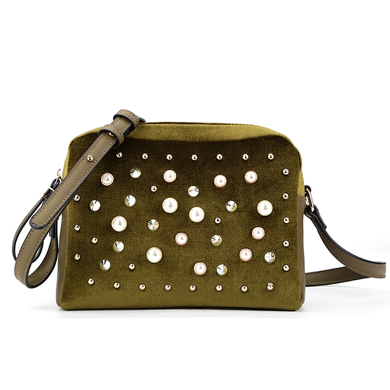 7450# 2019 Paparazzi wholesale newly fashion unique velvet original design custom ladies shoulder bag latest crossbody bag women