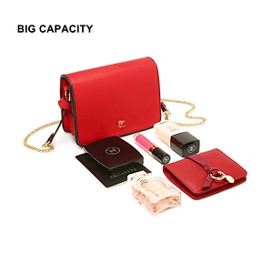 DB-004 Chain mini women crossbody bag 2019 fashion custom single strap lady pu leather small shoulder bag handbag