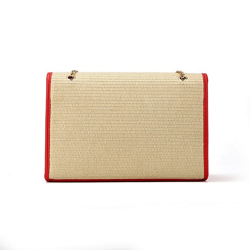 6554 - 2019 New arrivals fashion design straw bag lady handbag Paparazzi design