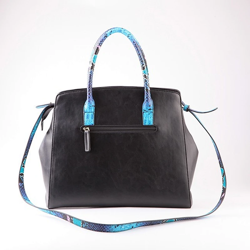 5126 Fashion latest large designer handbags and purses in black