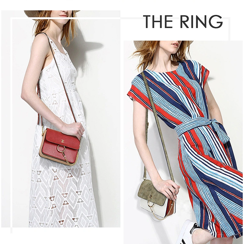 6106B 2019 Wholesale Hot Selling Lady Crossbody Bag High Quality Unique Design New Style Fashion PU Leather Women Shoulder Bag