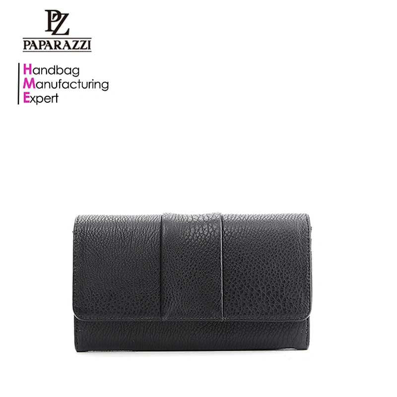 9264 China manufacturer classic ladies flap wallets