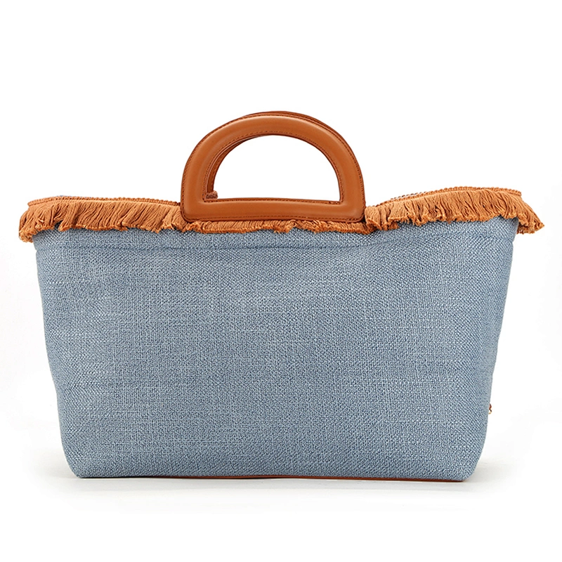 7915 Rural style durable fashion ladies tote bag canvas bag