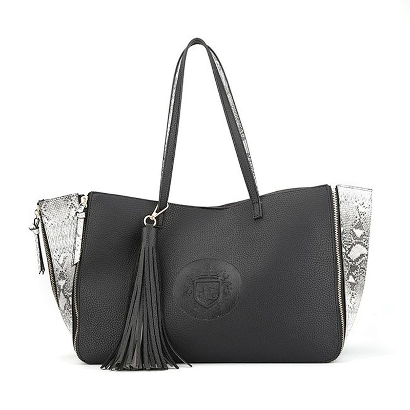 5888 Trendy Multi-function Faux Leather Unique Transform Bag Women Tote Bag