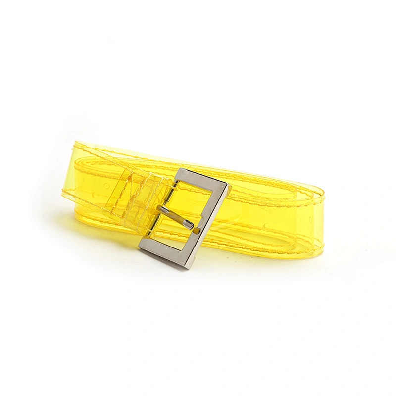 #8988 2019 Trend fashion Silica Gel clear lady waist wallet