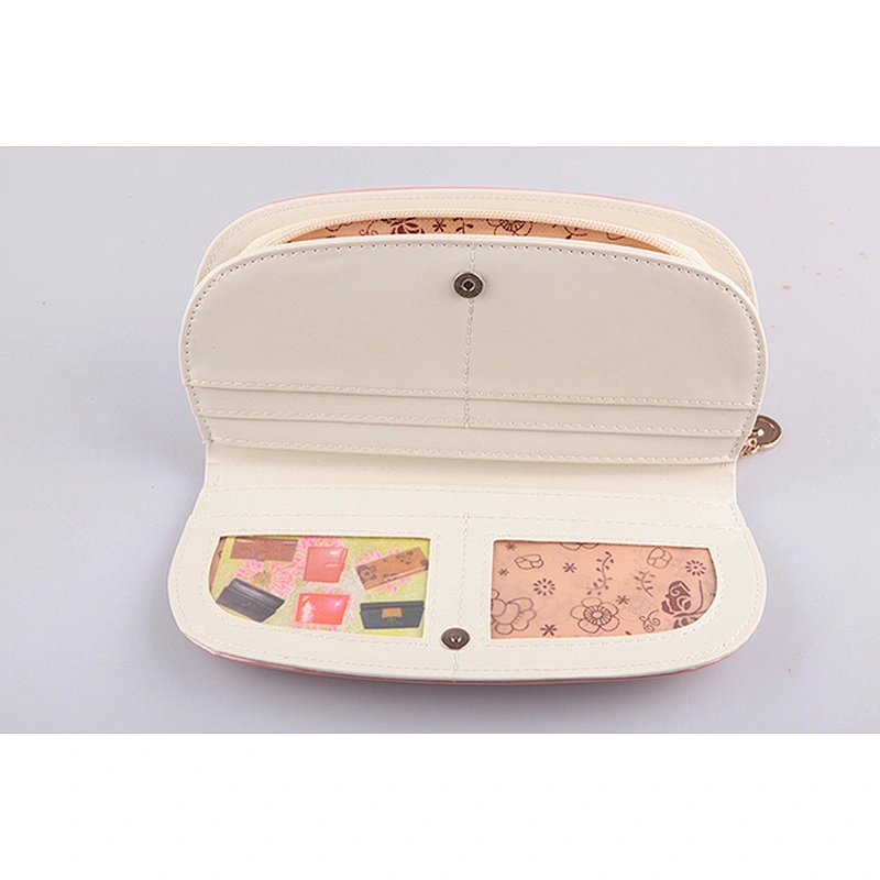 4540 Newest Women Wallet Fancy Ladies Purse with Decorative Flowers