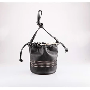 3405 Latest factory wholesale ladies laser drawstring fashion bucket shaped shoulder bag