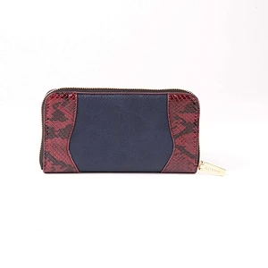 5820 Synthetic snake leather woman card holder wallet