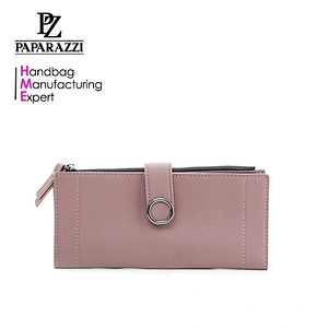 7037 Wholesale Fashion Ladies Woman Wallet Purse PU Genuine Leather Newest for 2018 spring