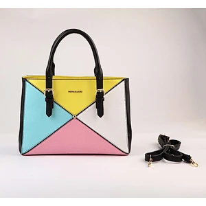 5833 P&S Union Group manufacturer since 1992 summer new collection color contrast lady fashion handbag 2018