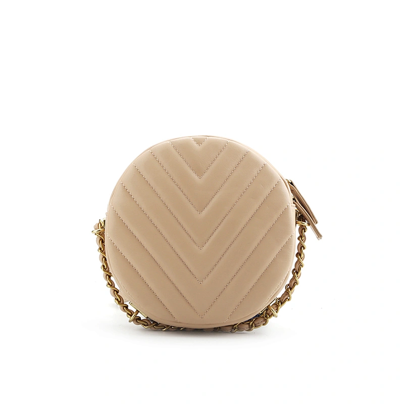 #9038 Quilted design round shape fashion free custom crossbody bags women bags 2019 trendy