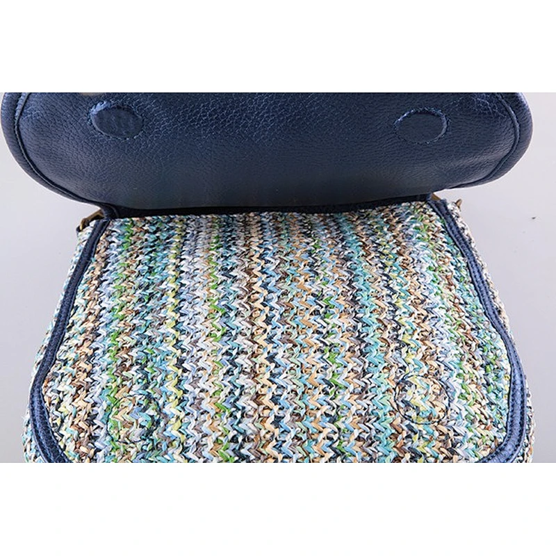 C14 Summer Shoulder Bag Colorful Straw Woven Crossbody straw weave bag