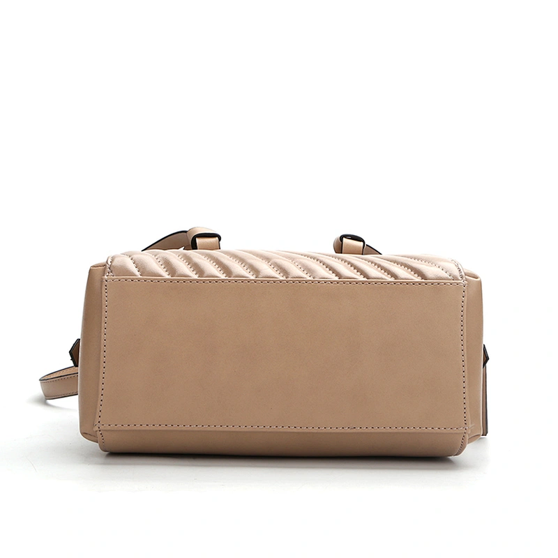 #10346 Zero customs duties 2019 Paparazzi pleated cotton leather design women fashion handbag crossbody bag for ladies