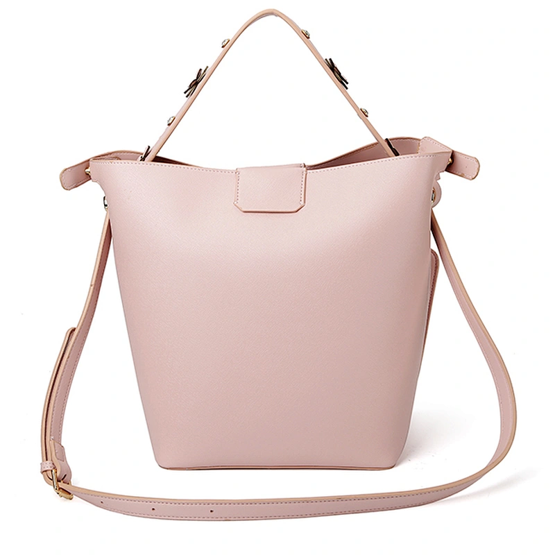 7424-Europe style newest design double side saffinao PU handbags with pouch