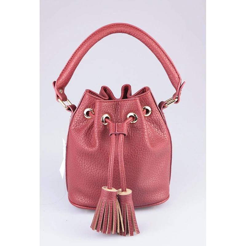 3479 PAPARAZZI design 2018 hot sale mini ladies grained PU drawstring hand bucket bags