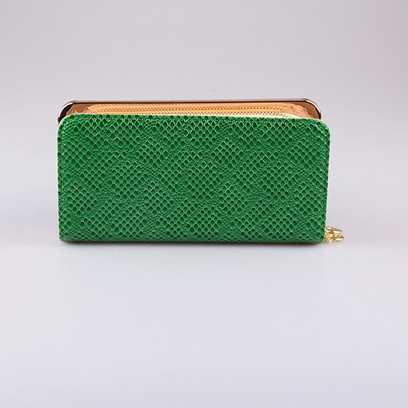 4533 Green Patent PU Wallets Elegant Women Purse and bags