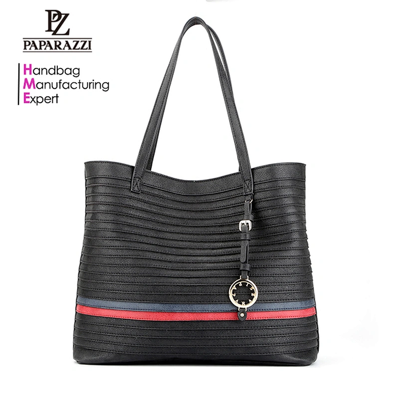6558 Factory wholesale shopping leather bags women handbags 2018