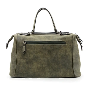 8823-Brand new fashion quilted two tones PU leather satchel bags