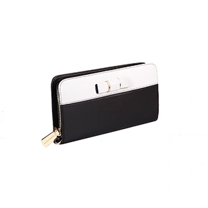 4457-New Arrival wholesale lady genuine leather wallet fashion purse billeteras