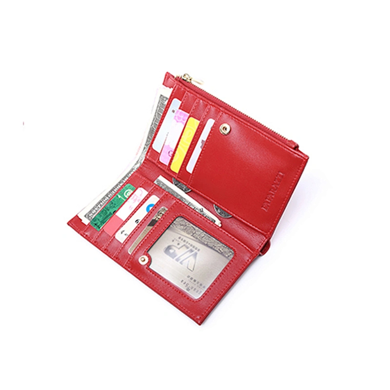 #9117 Myanmar own factory carteras newly fashion custom minimalist smart ladies purse faux leather women wallet with money clip