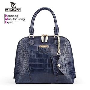 6983 Best selling products Paparazzi new style fashion luxury crocodile women leather handbag wholesale bolsa