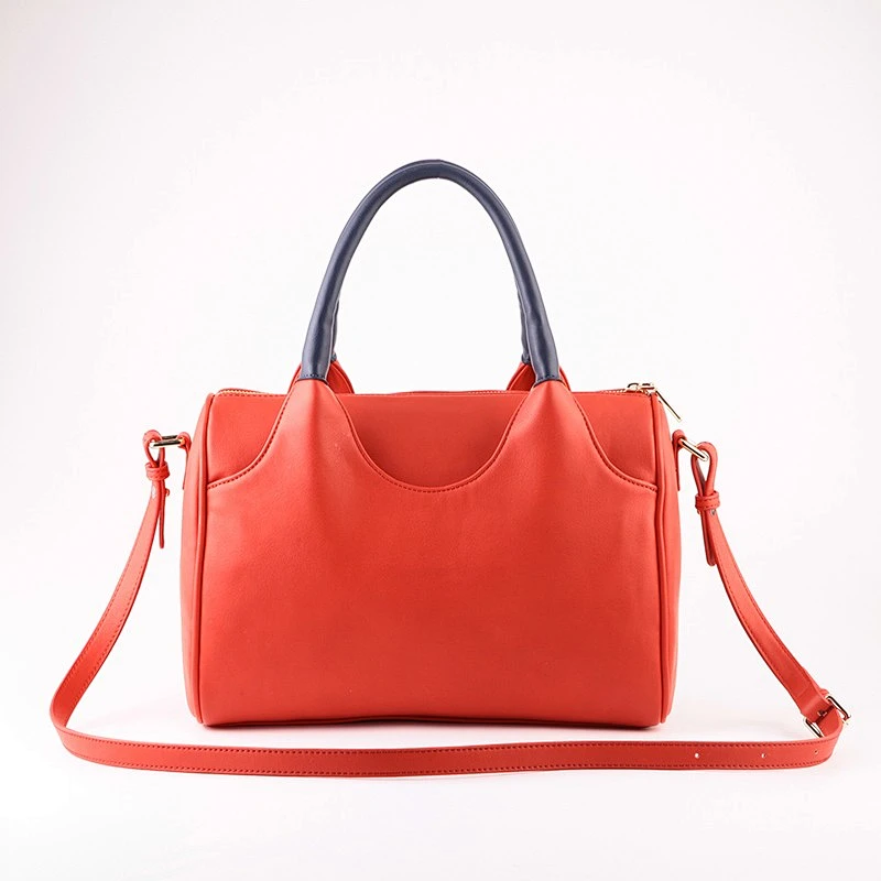 5104 Wholesale trade show vegan leather bowling signature woman handbag bolsa