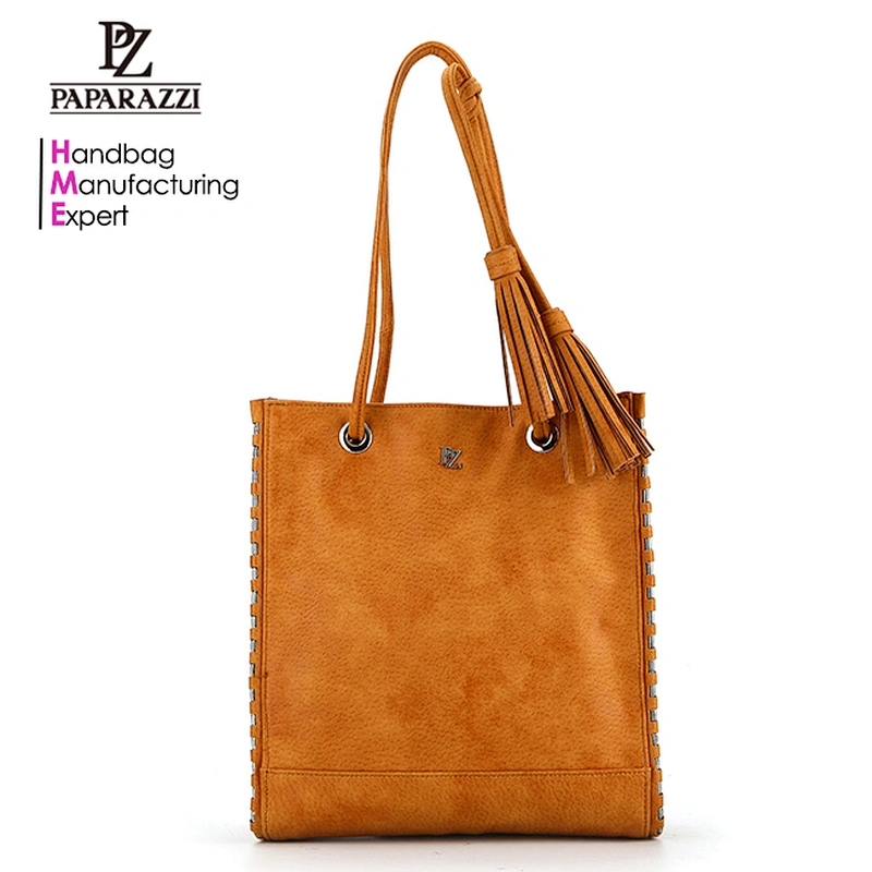 7442 PAPARAZZI- P&S UNION GROUP Myanmar factory 2018 design faux leather fashion lady handbags