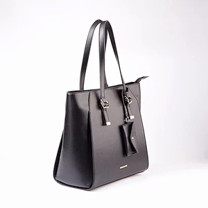 5170 Trend fashion bags top designer synthetic leather black tote handbag